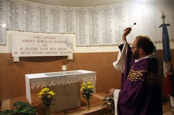 Venerdì 28 ottobre, Santa Messa per i caduti sul lavoro
