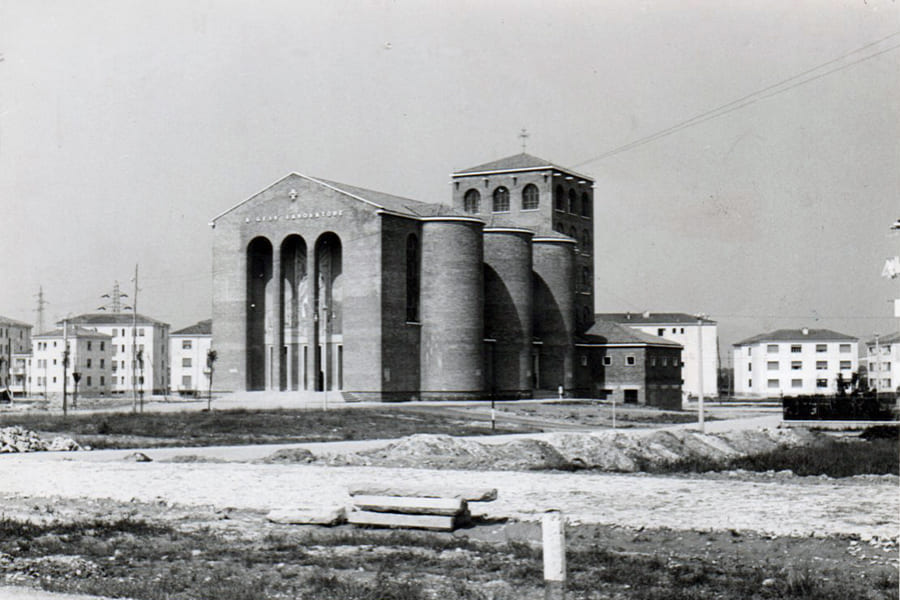 Termine della costruzione della chiesa